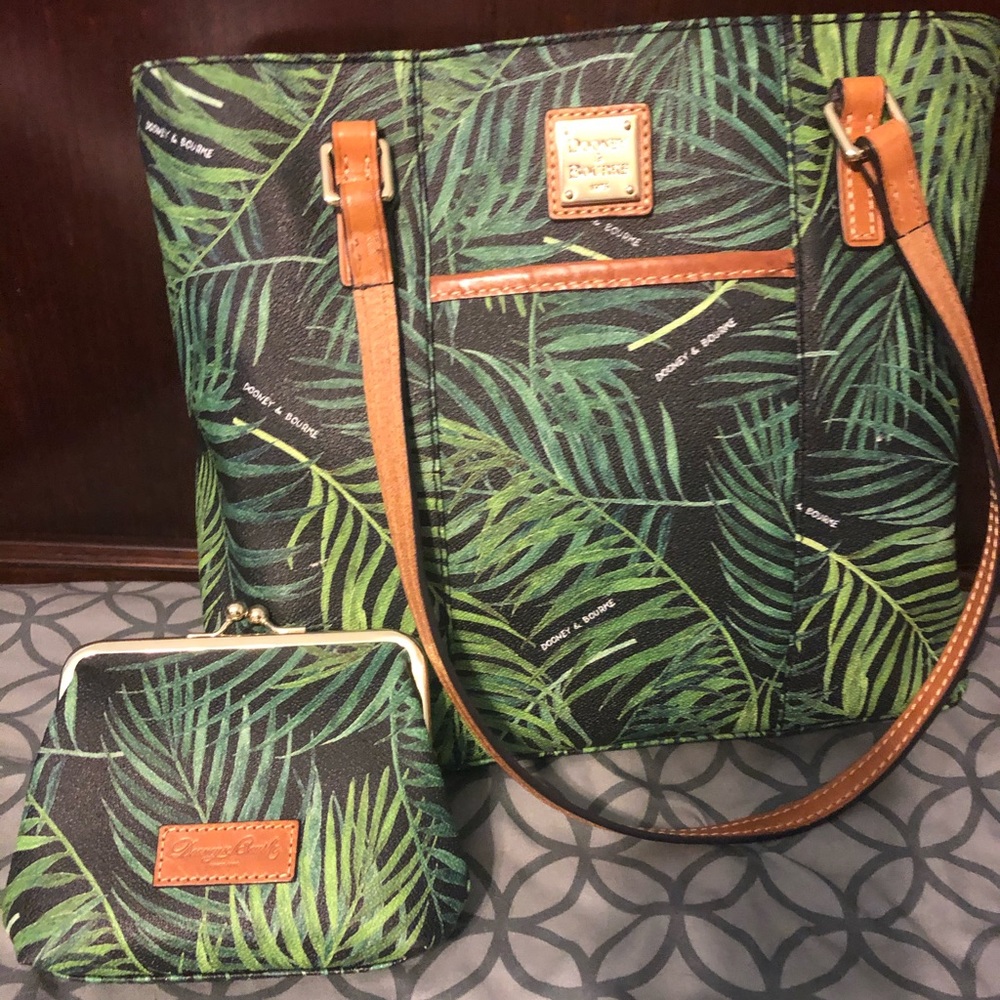Dooney and Bourke Siesta bag and change purse